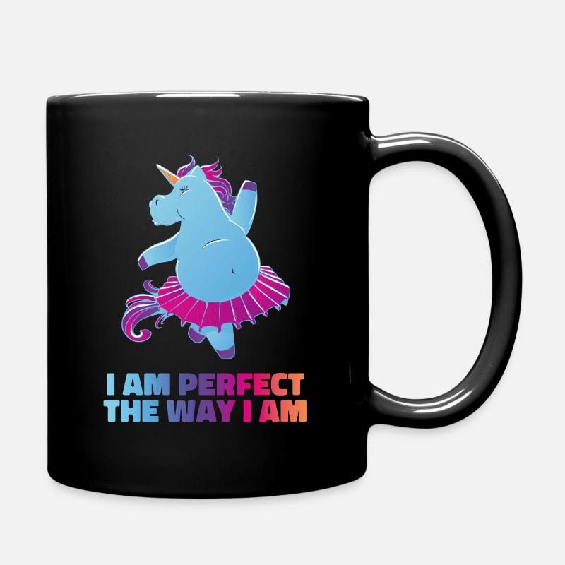 Unicorn Perfect - Full Colour Mug - black