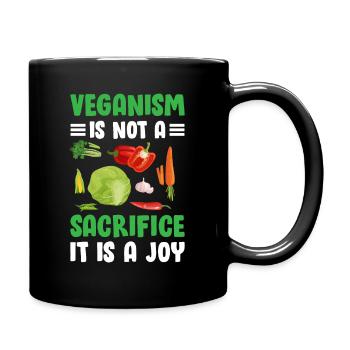 Vegan Joy - Mug uni - noir - Droite