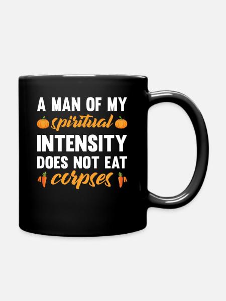 Spirituelle Intensität - Tasse einfarbig - Schwarz