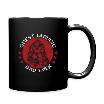 Rollenspiel Vater Und Larper Vater Larp - Full Colour Mug - black - Right
