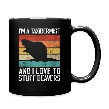 Taxidermie Und Füllbiber - Mug uni - noir - Droite