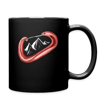 Escalade sécurisée Montagne Mousqueton Sport Camping - Mug uni - noir - Droite