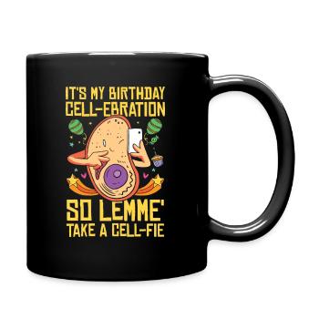Wissenschaft Thema Geburtstagsfeier Chemie - Tasse einfarbig - Schwarz - Rechts
