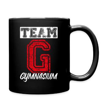Schulkind Schulwechsel Beste Klasse Schulstart Gym - Tasse einfarbig - Schwarz - Rechts