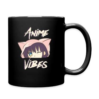 Anime Girl Maga Eyes It's Anime Thing Japanischer - Tasse einfarbig - Schwarz - Rechts
