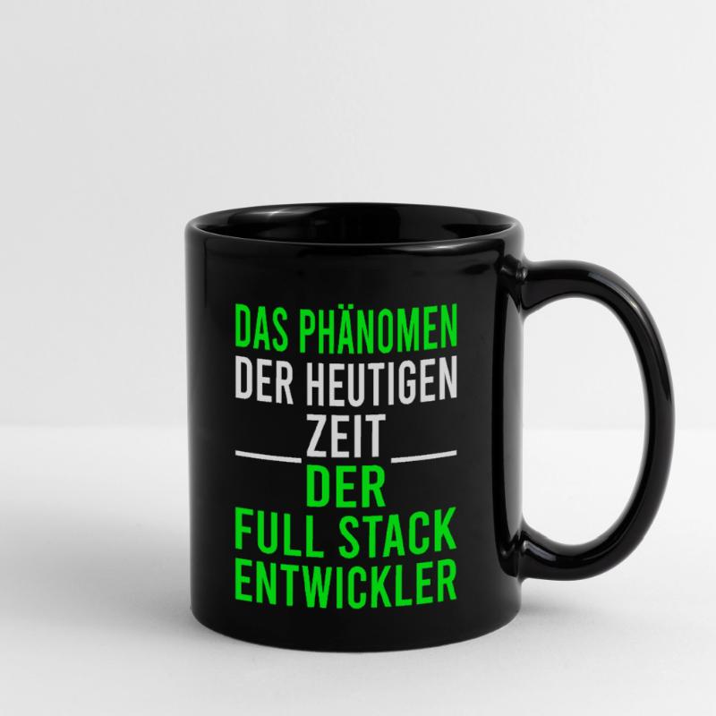 Informatik Computer Programmierer Entwickler Coder Tasse einfarbig