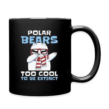 Journée mondiale de la nature Ours polaire Conservation de la faune arctique - Mug uni - noir - Droite