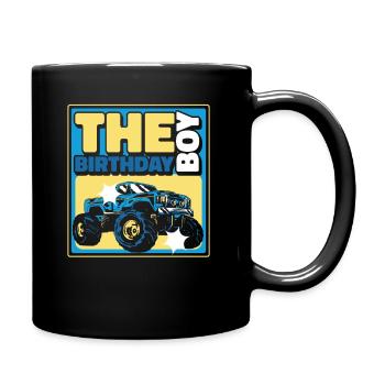 Monster Truck Car Trucks - Mug uni - noir - Droite