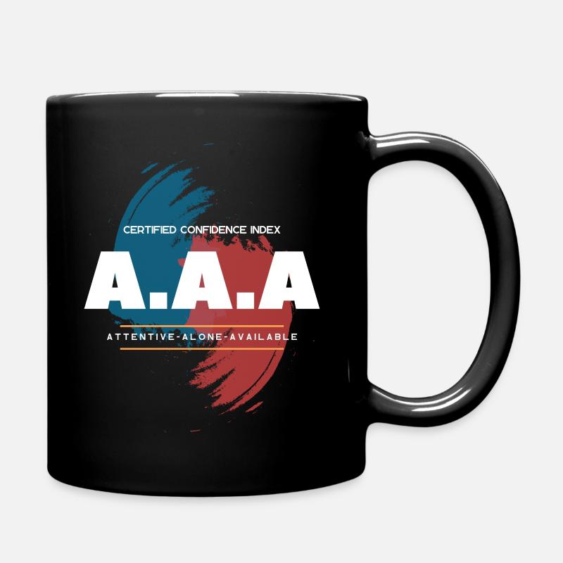 Single A.A.A. - Full Colour Mug - black