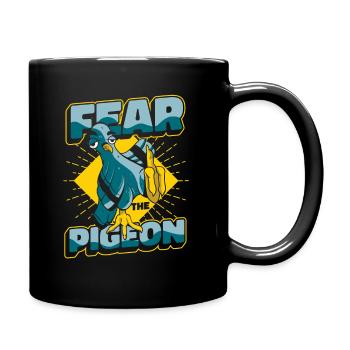 Pigeon Pigeons Animal Oiseau - Mug uni - noir - Droite