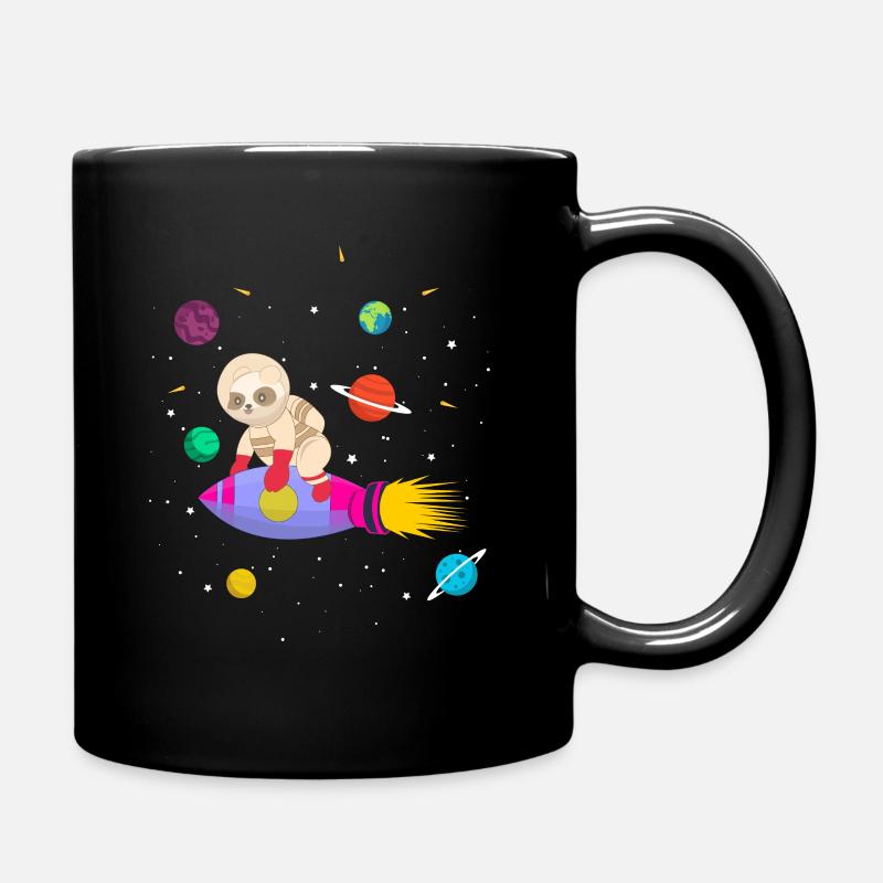 Zukünftiger Astronaut Pandabär - Tasse einfarbig - Schwarz