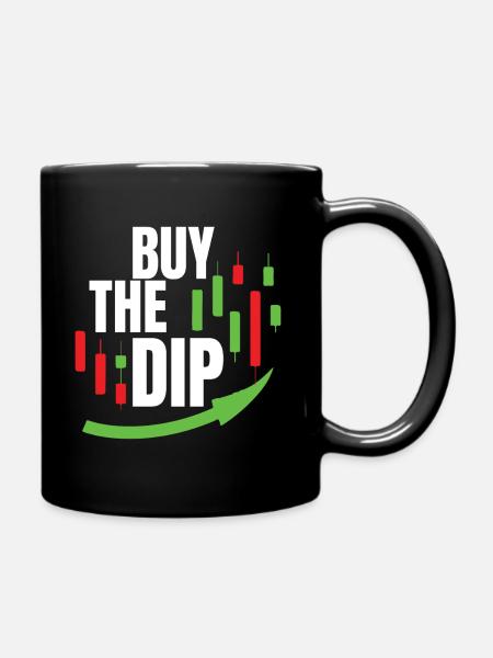 Kaufen Sie Den Dip - Buy The Dip - Full Colour Mug - black