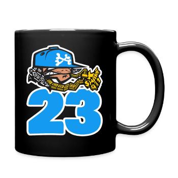 54AK31 gold II - Mug uni - noir - Droite