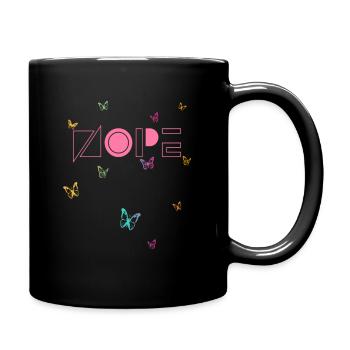NOPE - ne soyez pas un béni-oui-oui! - Mug uni - noir - Droite