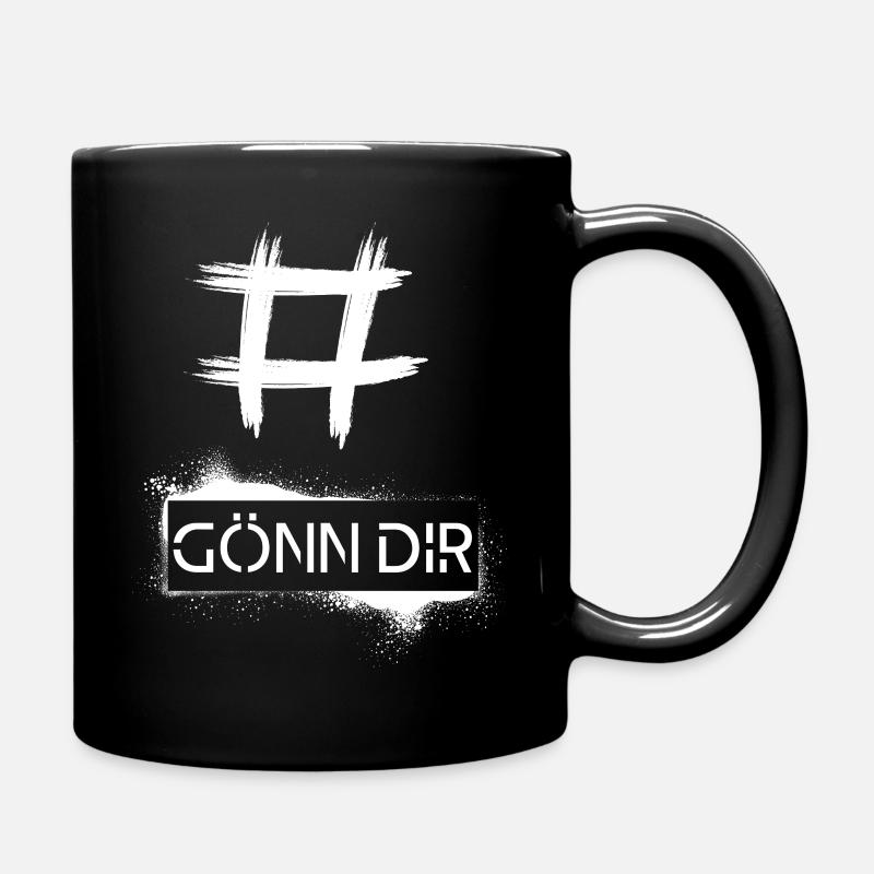 GÖNN DIR - Tasse einfarbig - Schwarz