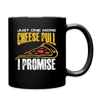juste un tirage de fromage de plus je promets Design - Mug uni - noir - Droite