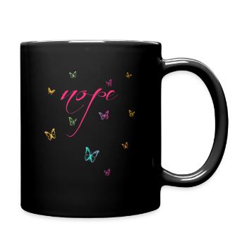 NOPE - ne soyez pas un béni-oui-oui! - Mug uni - noir - Droite