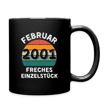 February 2001 Cheeky unique piece - Full Colour Mug - black - Right