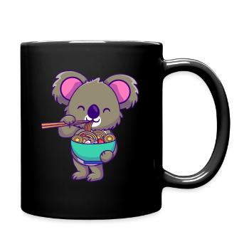 Koala lovers - Full Colour Mug - black - Right