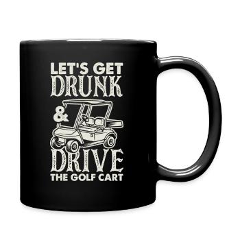 Golf Sports à boire Golf - Mug uni - noir - Droite