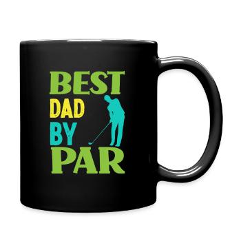 Best Papa Golfer Golf Golfer - Full Colour Mug - black - Right
