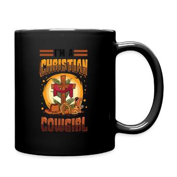 Rodéo religieux - Mug uni - noir - Droite