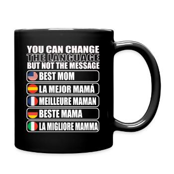 Idée cadeau de la fête des mères - Mug uni - noir - Droite