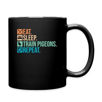 Taubenrennen Und Taubenrennen Taubenrennen - Mug uni - noir - Droite