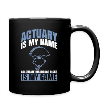 Versicherungsvertreter-design Für - Mug uni - noir - Droite