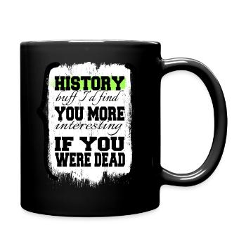 african roots african american present idea black - Tasse einfarbig - Schwarz - Rechts