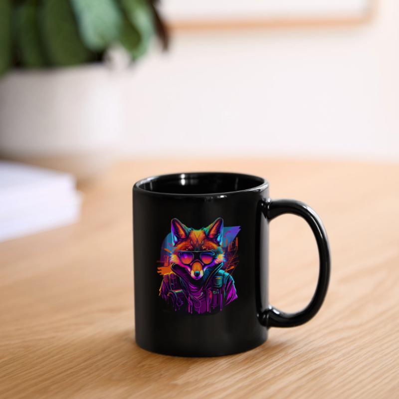 Creative Robber Fox Design Fox Lovers Mug uni