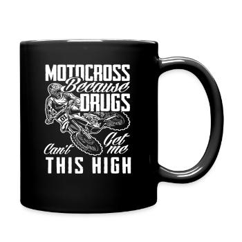 Motocross - Full Colour Mug - black - Right