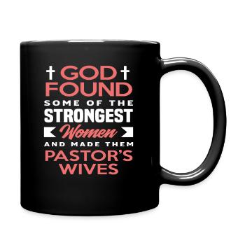 Pasteur Pasteur Épouse Mme Gift - Mug uni - noir - Droite