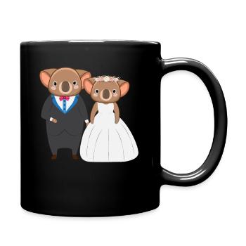 Anniversaire de mariage Koala Lover Animal Koala Bear - Mug uni - noir - Droite