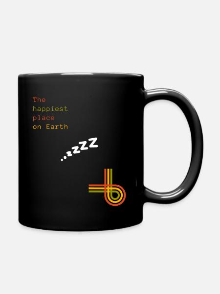 The happiest place on Earth - Mug uni - noir