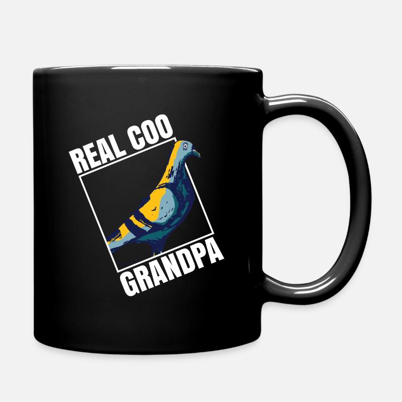 Taubenzüchter Opa Und Tauben-brieftaubenexperte - Tasse einfarbig - Schwarz