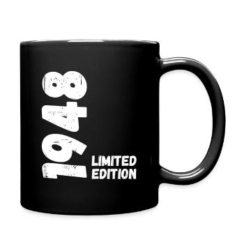 1948 Anniversaire en édition limitée - Mug uni - noir - Droite