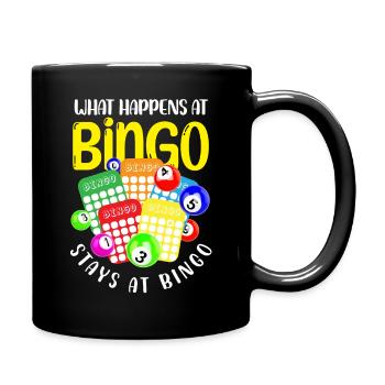 Que se passe-t-il au Bingo Séjours au Bingo - Mug uni - noir - Droite