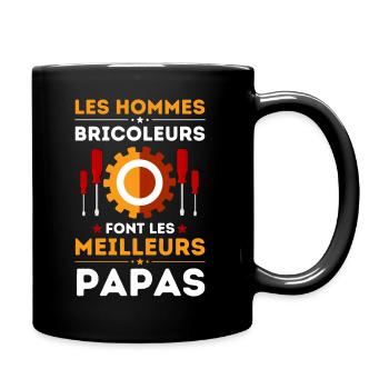 Les bricoleurs font les meilleurs papa 1 - Mug uni - noir - Droite