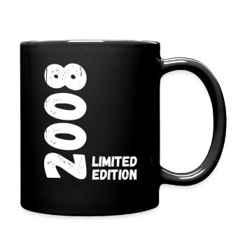 2008 Anniversaire en édition limitée - Mug uni - noir - Droite