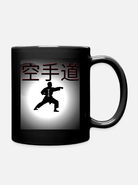 Karate Do Design - Full Colour Mug - black