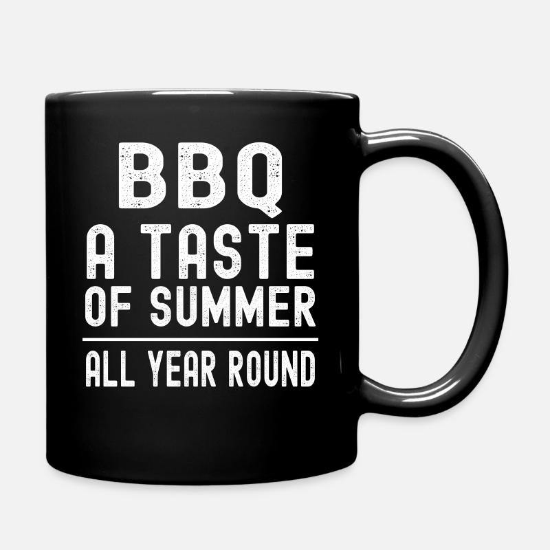 BBQ été toute l’année - Mug uni - noir