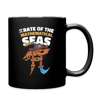 Pi Day Pirate Mathématicien Pi Symbole Numéro - Mug uni - noir - Droite