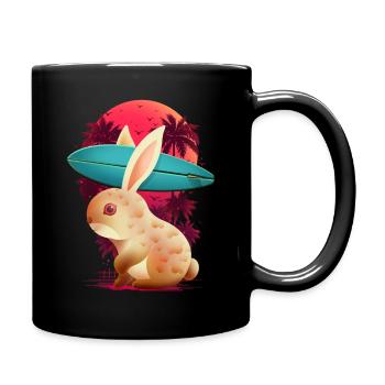 SOMMERKANINCHEN - Tasse einfarbig - Schwarz - Rechts