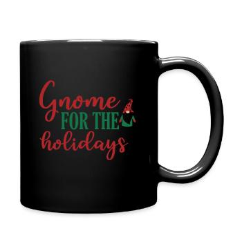 Dwarf for the holidays - Xmas - Full Colour Mug - black - Right