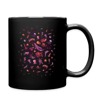 Marine animal Marine animal Aquarist - Full Colour Mug - black - Right