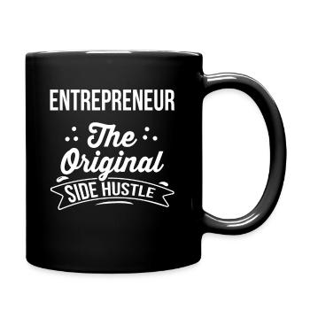 Entrepreneur Business Entrepreneurship - Full Colour Mug - black - Right