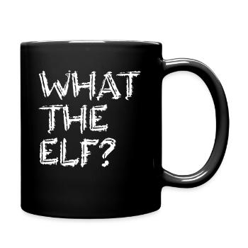 Was Ist Der Elf? - Weihnachten - Tasse einfarbig - Schwarz - Rechts