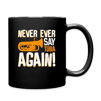 Euphonium-design Für Euphonium-bariton-spieler - Mug uni - noir - Droite