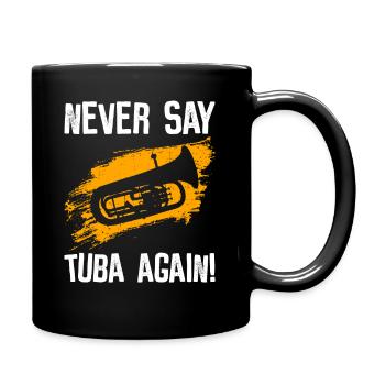 Euphonium-design Für Euphonium-bariton-spieler - Mug uni - noir - Droite